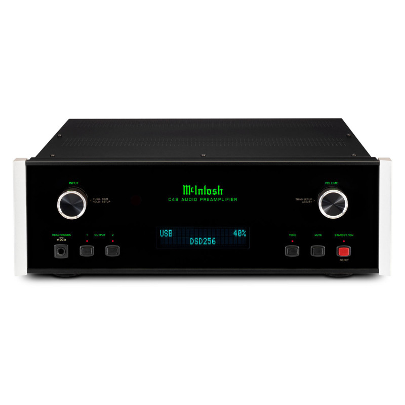 McIntosh C49 - Przedwzmacniacz stereo do systemu audio | Łódź | McIntosh Audio McIntosh C49 - Przedwzmacniacz stereo do systemu audio | Łódź | McIntosh Audio